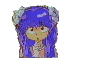 Shampoo in a wedding dress