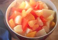 Free chinese cooking recipe for vegetarian dessert Almond Curd Junket
