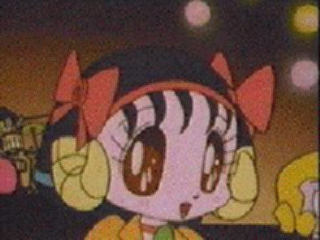Lucille in her Pointless Sister outfit