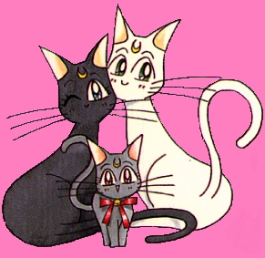 The Kitties of Sailor Moon!