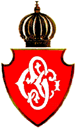 Escudo do Clube com as iniciais C.S.C.I.