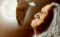 Man and Eagle Spirit