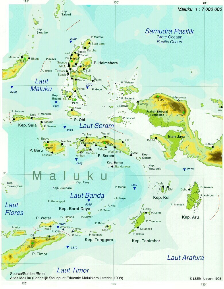 Download this The Map Maluku picture