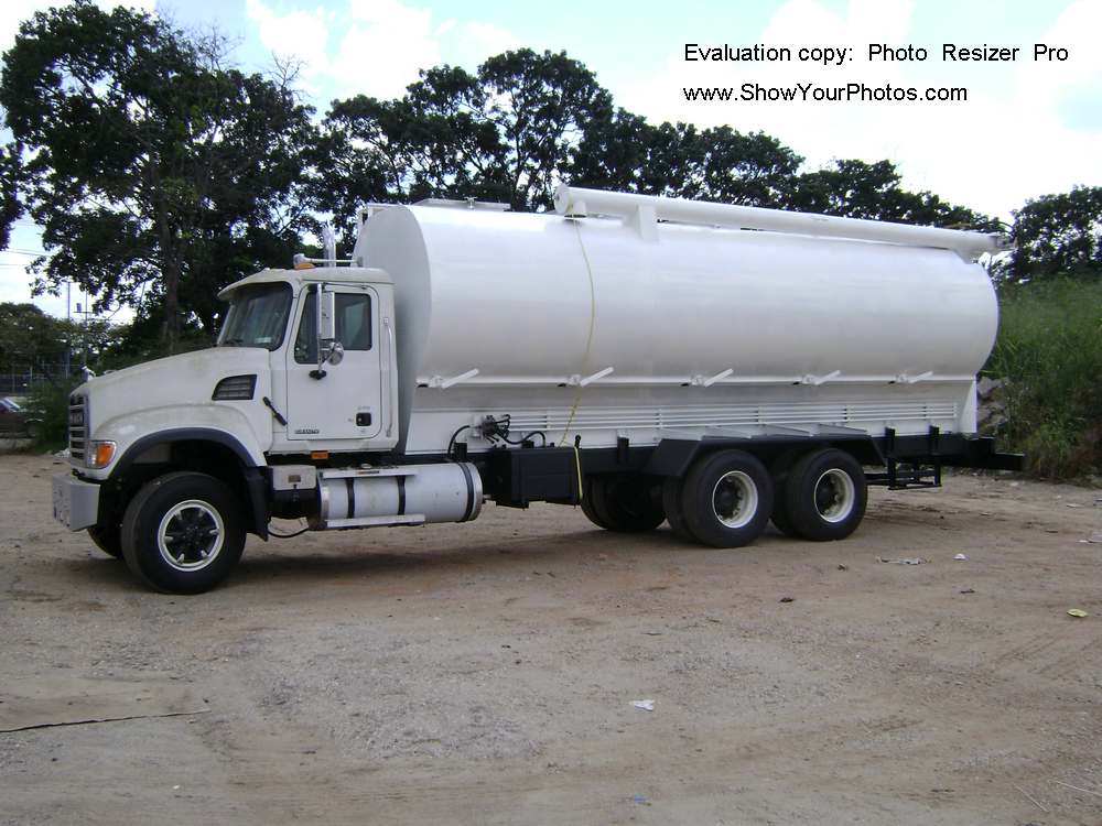 camion granelero con descarga automatica