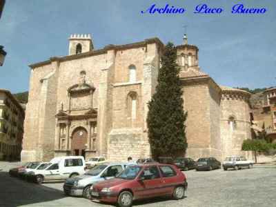 Iglesia de la Colegial de Daroca donde se hallan actualmente los Sagrados Corporales