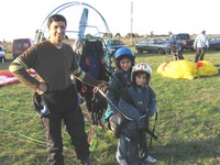 Pablo, Luisina y Paulina