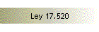 Ley 17.520