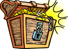 open treasure chest 