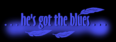 He's got the blues