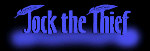 artistic text Jock the Thief