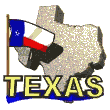 State of Texas and flag