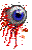 red lashes