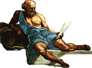Diogenes (detail from 'School of Athens')