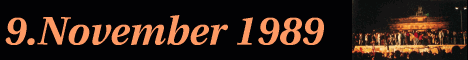 9.November 1989 - Mauerfall