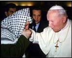 Arafat and the pope