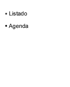 Agenda y listado