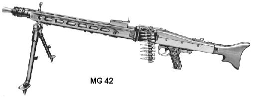 Mg42 LMG left side