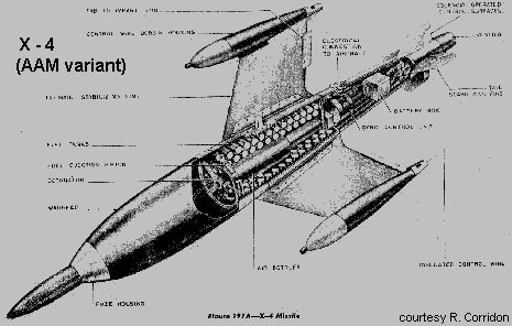 X-4 AAM variant cut open