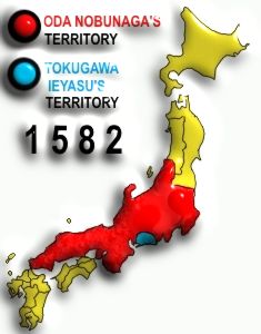 Oda Nobunaga's map of Japan