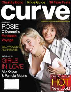 Pamela Means/Alix Olson - June 2006 Curve magazine