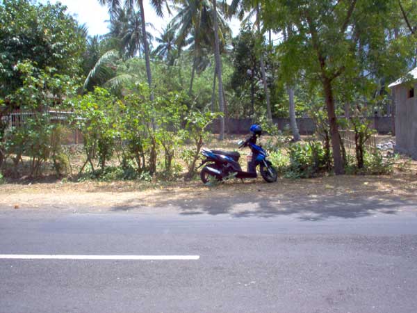 Small property land for sale Senggigi Kerandangan Lombok Indonesia
