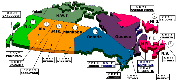 Canada Zone Chart