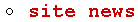 Site News