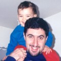 High on Dads Shoulders
