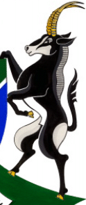 sable antelope supporter from the arms of the North West Province