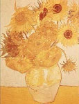 Vincent van Gogh painted several 'Sunflower