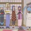Ryoko, Mihoshi, Kiyone, Aeka e Sasami