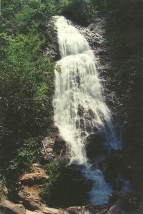 Mingo falls near Cherokee N C