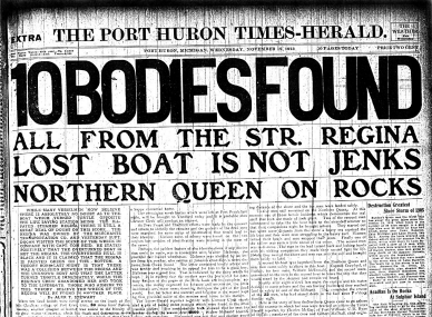 [Port Huron Times-Herald, 
            Nov 12, 1913, EXTRA Edition]
