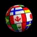 Multi-National Globe
