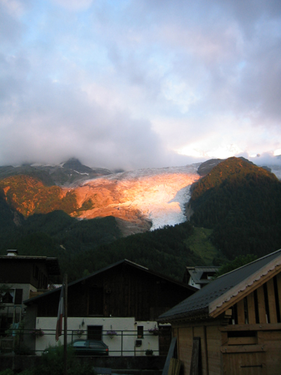 Mt Blanc - sunset
