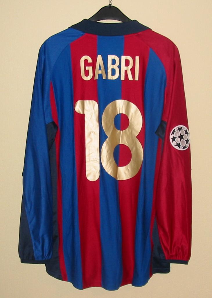 FC Barcelona home shirt Gabri