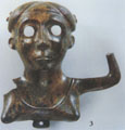Bronze bust (goddess Bendis)
