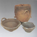 Hand-worked pottery