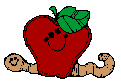 apple and worm