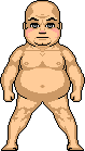 Custom Portly Male Roly Poly