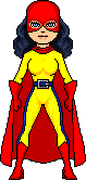 The Flame's partner, the Flame-Girl (Fox)