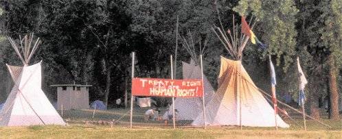A Life or Death Last Stand Stay in a Traditional Tipi on an Indian Reservation in South