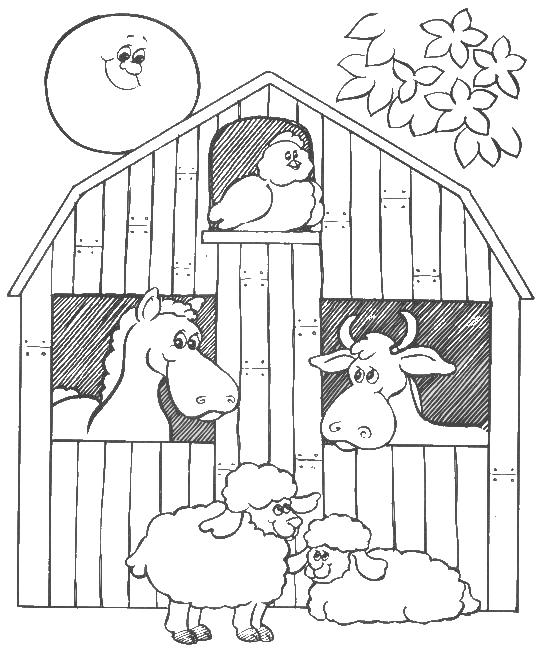 fair animals coloring pages - photo #37