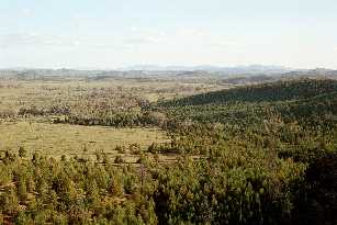South from the Ulowdna Range, Flinders Ranges, S. Australia