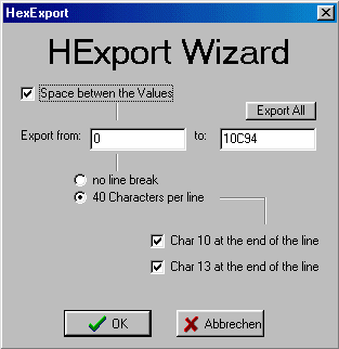 Hexport Wizard
