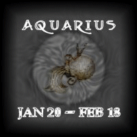 Aquarius - JAN 20 - FEB 18 - The Water Bearer