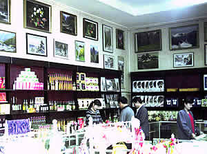 Interior of the Tourist Souvenir Shop