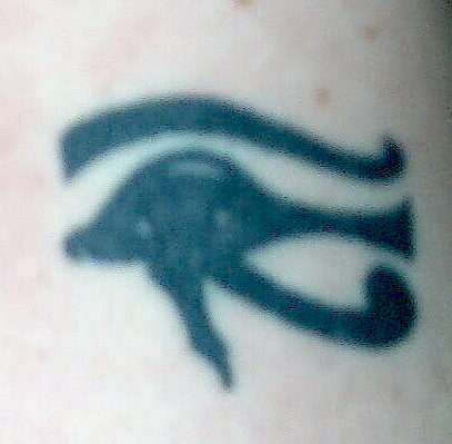 Right Shoulder Tattoo Eye of