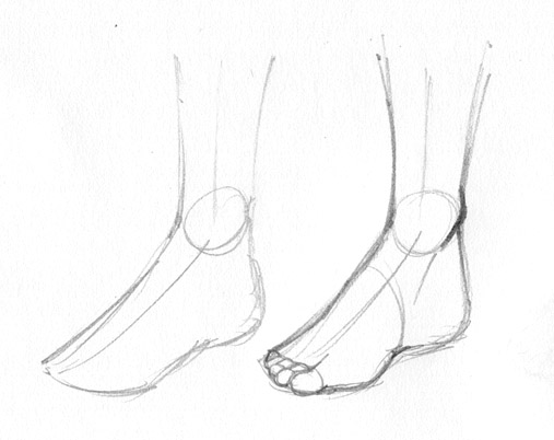 anime feet. (Hands and feet)