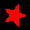 A black flag and a red star, eh eh?